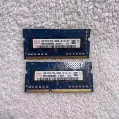 hynix 1GB PC3 1060S メモリ ２枚セット