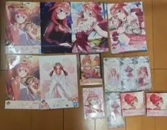 五等分の花嫁　中野五月　アクリルスタンドなど14点まとめ売り