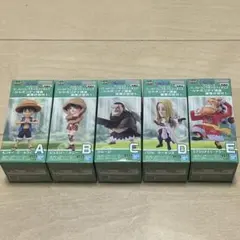ワンピース ワーコレ フィギュア シャボンディ諸島 最悪の世代1 全5種類セット