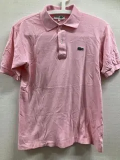 LACOSTE ピンク ポロシャツ Sサイズ