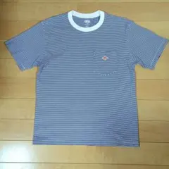 DANTON ボーダー ポケットTシャツ サイズ40のサムネイル