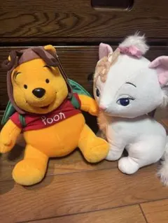 プーさんとマリーのぬいぐるみセット