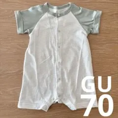 BABY(NEWBORN)カバーオール(半袖)(カラーブロック)+E