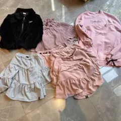 ピンクハント　お洋服セット　mサイズ　アウターS