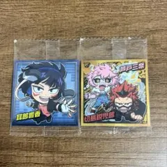 ヒロアカ ウルトラシールウエハース 耳郎響香 芦戸三奈 切島鋭児郎