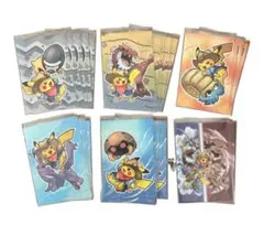 新品未使用】ポケモン化石博物館 ポストカード 6種類 コンプリート 3