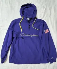 Champion フード付きナイロンジャケット