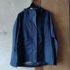 ネイビー フード付き アウター