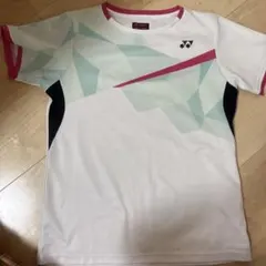 YONEX バドミントンウェア ホワイト/ミント S