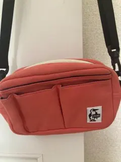 CHUMS オレンジ ショルダーバッグ