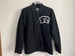 revolver　スタジャン ブラック revolver スタジャン ブラック × ホワイト × グリーン Mサイズ