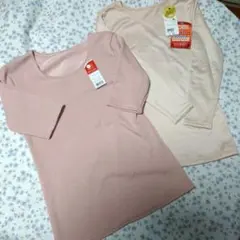 肌ごころ/HEAT ON レディースインナー　Ｌサイズ　2枚まとめ