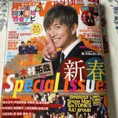 月刊ザテレビジョン 2026年2月号 切り抜き