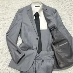 春、夏、秋用 光沢仕様 未使用品 COMME CA ISM スーツセットのサムネイル