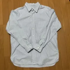 UNIQLO 長袖 ストライプシャツ XLサイズ