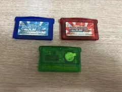 ポケットモンスター エメラルド ルビー 3本セット