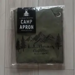 新品未開封 L.L.Bean キャンプエプロン オリーブ　非売品のサムネイル