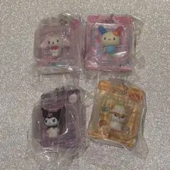 サンリオキャラクターズ　パッケージミニチュアコレクション　シュガバニ　ウサハナ