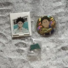 ハイキュー 岩泉一 缶バッジ アクスタ ピンバッジ セット
