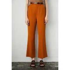 MOUSSY COLOR FLARE パンツ　フレア 1サイズ マウジー