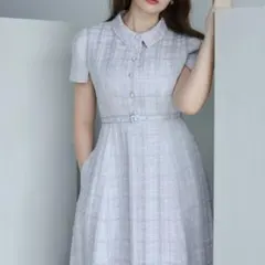 Herlipto Annecy Belted Dress Mサイズ - メルカリ