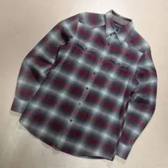 90s 00s GAP Ombre Check Western Shirt
