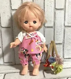 ハンドメイド メルちゃん 服 パジャマ スモック かぼちゃパンツ