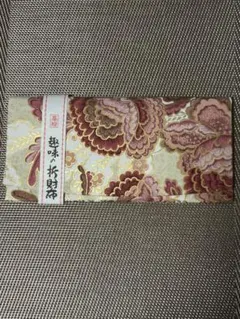 高級 趣味の折財布 ペイズリー柄 二つ折り財布のサムネイル
