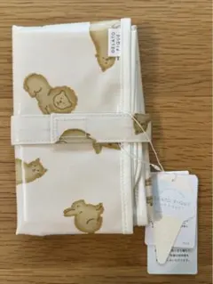 【新品】ジェラートピケ おむつ替えシート　クッキーアニマルデザイン