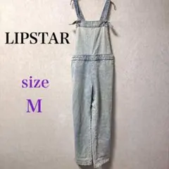 LIPSTAR サロペット オーバーオール サイズM デニム ライトブルーのサムネイル