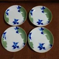深川製磁 丸皿４枚セット