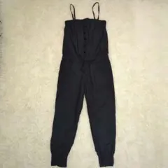 PAGEBOY サロペット オールインワン リボン　RGL M黒 リボンのサムネイル