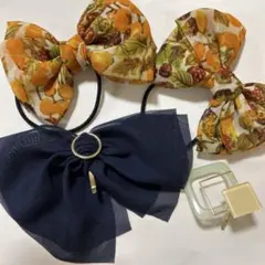リボン　他　ヘアアクセサリーのセット