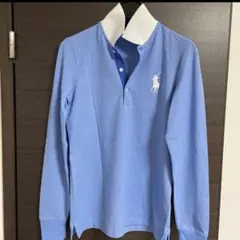 Polo Golf ライトブルー 長袖ポロシャツ