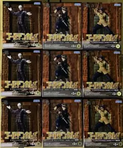 ゴールデンカムイ XrossLink 鶴見中尉 鯉登少尉 月島軍曹 9体セット