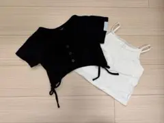 JENNI loveクロップドトップ　キャミソール　セット　140