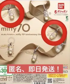 miffy 70th anniversary アクセサリー ミッフィー めじるし