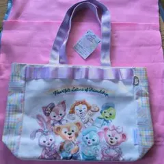 新品タグ付き　トートバッグ　ハートフェルトレターズオブフレンドシップ　ディズニー