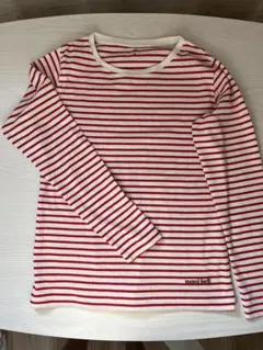 mont-bell 長袖Tシャツ　ボーダー