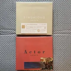 【初回生産限定盤】緑黄色社/SINGALONG Actor 2枚セット