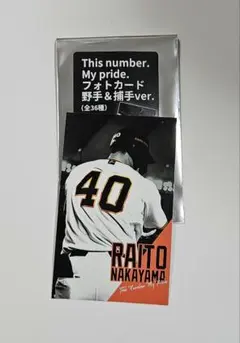 巨人 ジャイアンツ 背番号 ステッカー 中山礼都