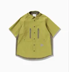 and wander チェック 半袖シャツ お値下げ中！美品】and wander 