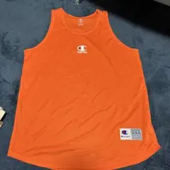 チャンピオン　タンクトップ　バスケットボール　メンズXXLサイズ　オレンジ