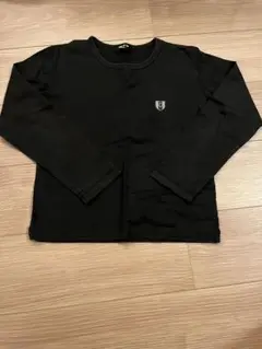 COMME CA ISM 黒 長袖カットソー