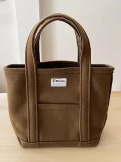 キャメル トートバッグ