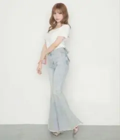 titty&Co バックリボンデニムパンツのサムネイル