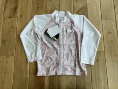 新品 女の子 ベビー 小花柄 ラッシュガード 100センチ 水着