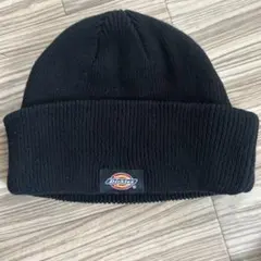 Dickies ニット帽 ビーニー ブラックのサムネイル