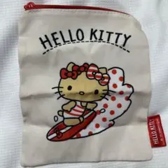HELLO KITTY Summerdays ポーチコレクション　縦長ポーチ