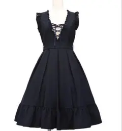 な*！様 sheglit 美品 Victorianクロスストラップワンピース - メルカリ